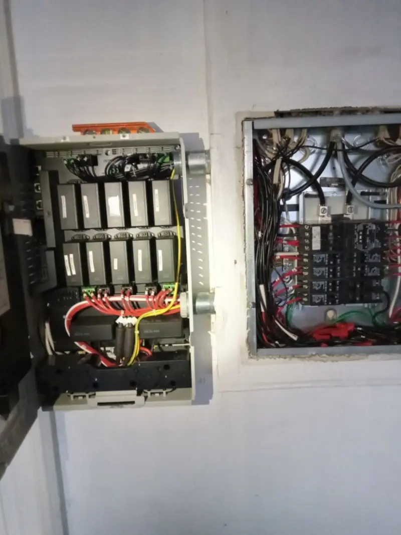 Electrical panel upgrade completed for Electrical Inspection in Hendersonville